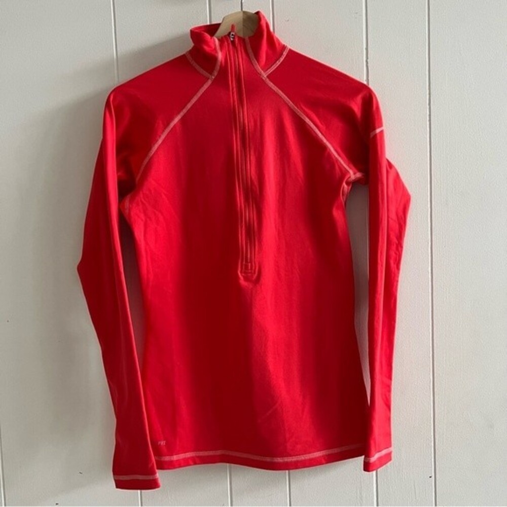 Nike Pro Dry-Fit half zip long sleeve top